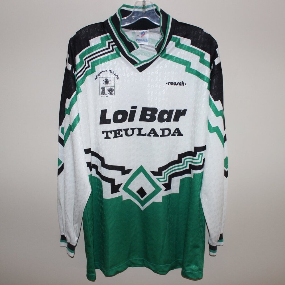 match prepared?❤️POLISPORTIVA TEULADA #7 Reusch football shirt maglia Sardinia